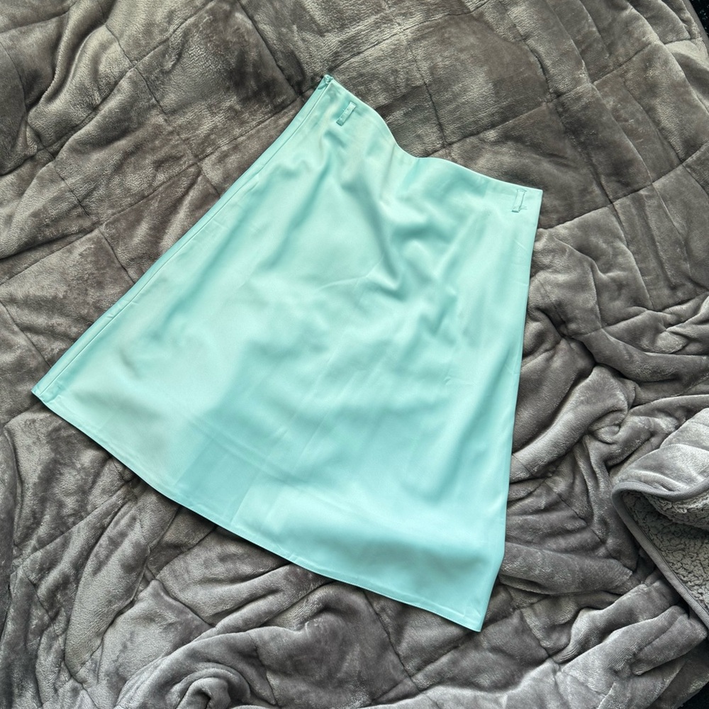 Elegant Sky Blue Women's Skirt